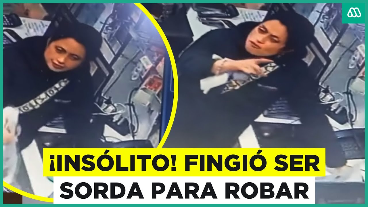 ¡Insólito!: Fingió ser una persona sorda para robar al interior de un local