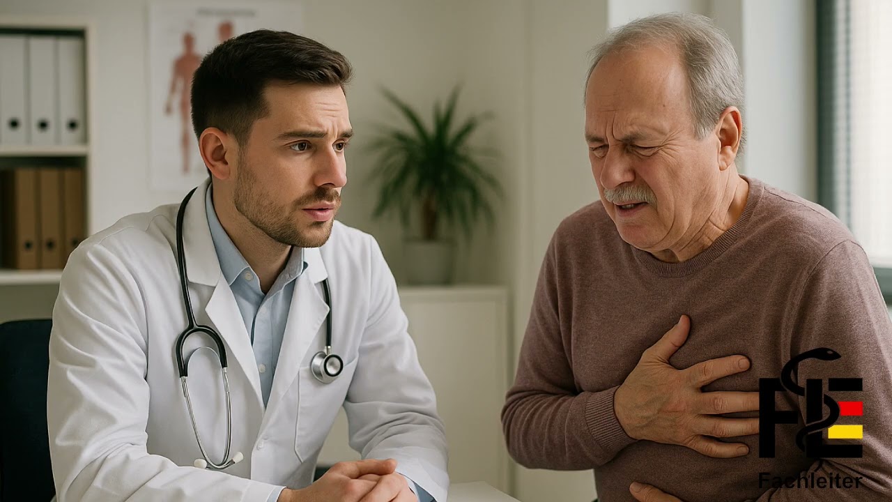 Anamnesegespräch bei Verdacht auf ACS | Brustschmerz | FSP Medizin C1