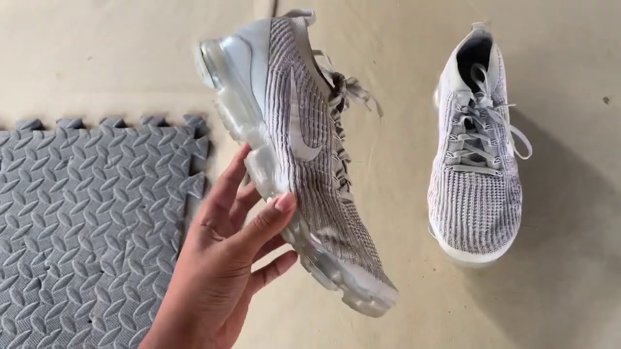 Nike Air Vapormax 3! survive washing machine!? (Car Oil on shoe?)