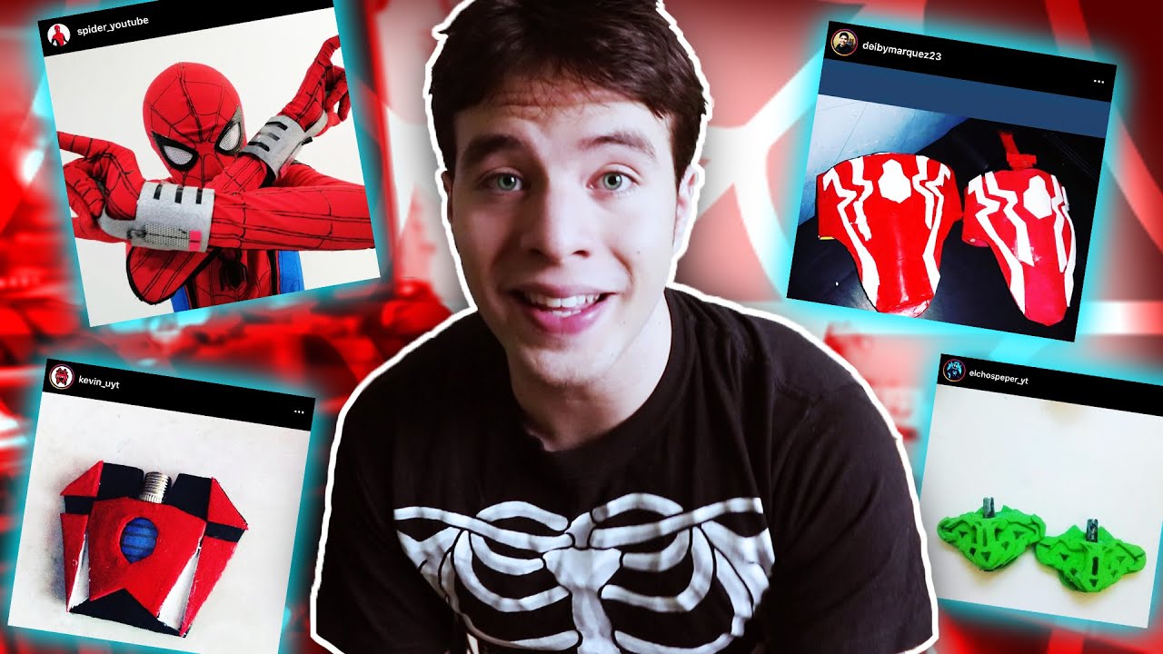 REACCIONO A LANZA TELARAÑAS DE SPIDERMAN DE SUSCRIPTORES!!  | Emma Spider