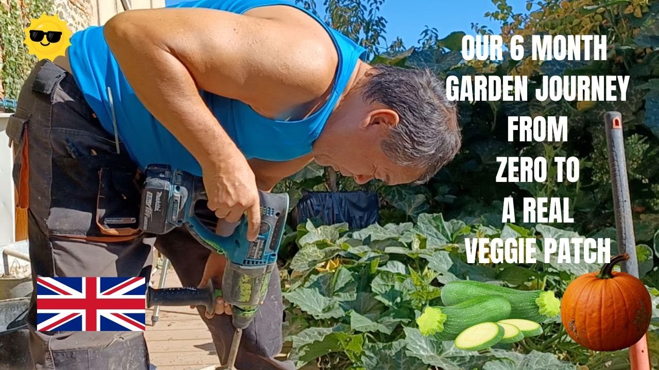 From zero to a real veggie garden - Our gardening journey
