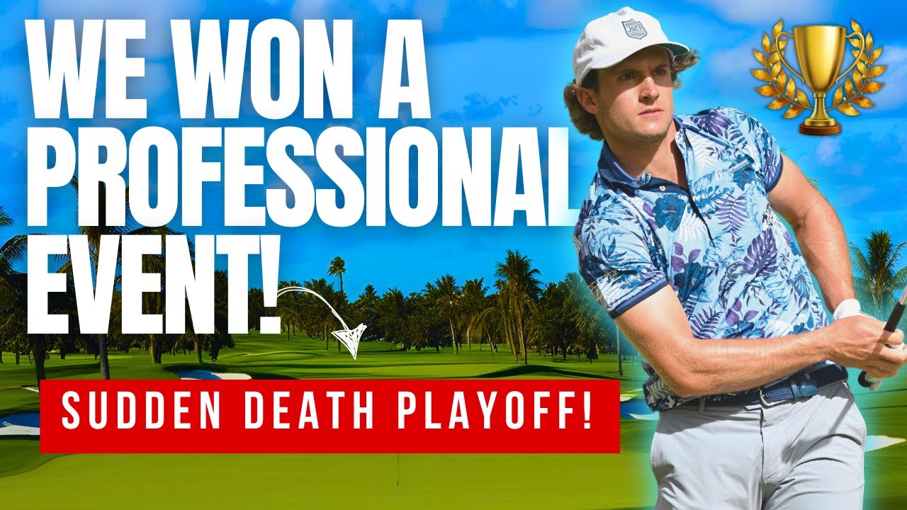 We Won a Professional Golf Tournament!
