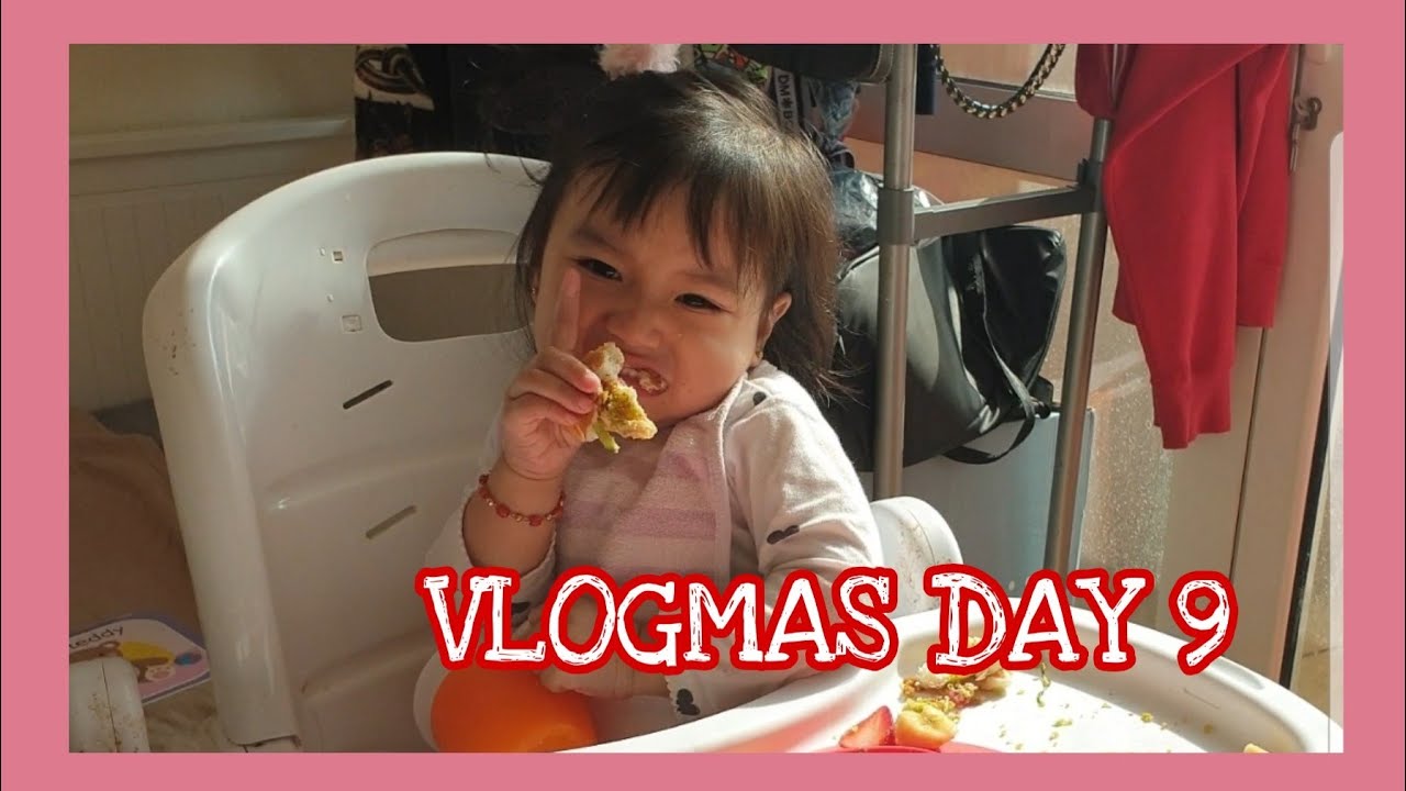 VLOGMAS DAY 9 | WHAT MY BABY EATS IN A DAY | Mama Monique | Toddler 23mos | Tagalog