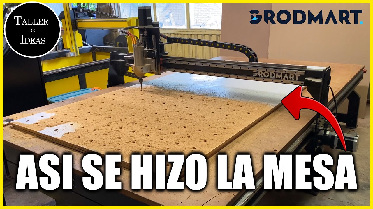MESA BARRENADA PARA CUBIERTA DE MESA DE TRABAJO PARA CARPINTERIA