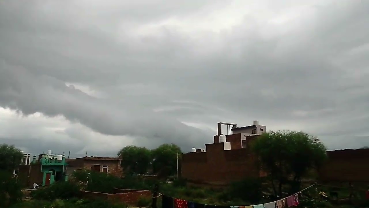 Amaging weather in Sri Ganganagar Rajasthan