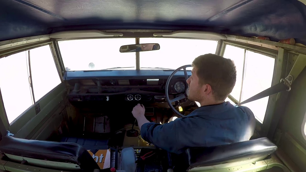 Land Rover Series 3 SWB test drive