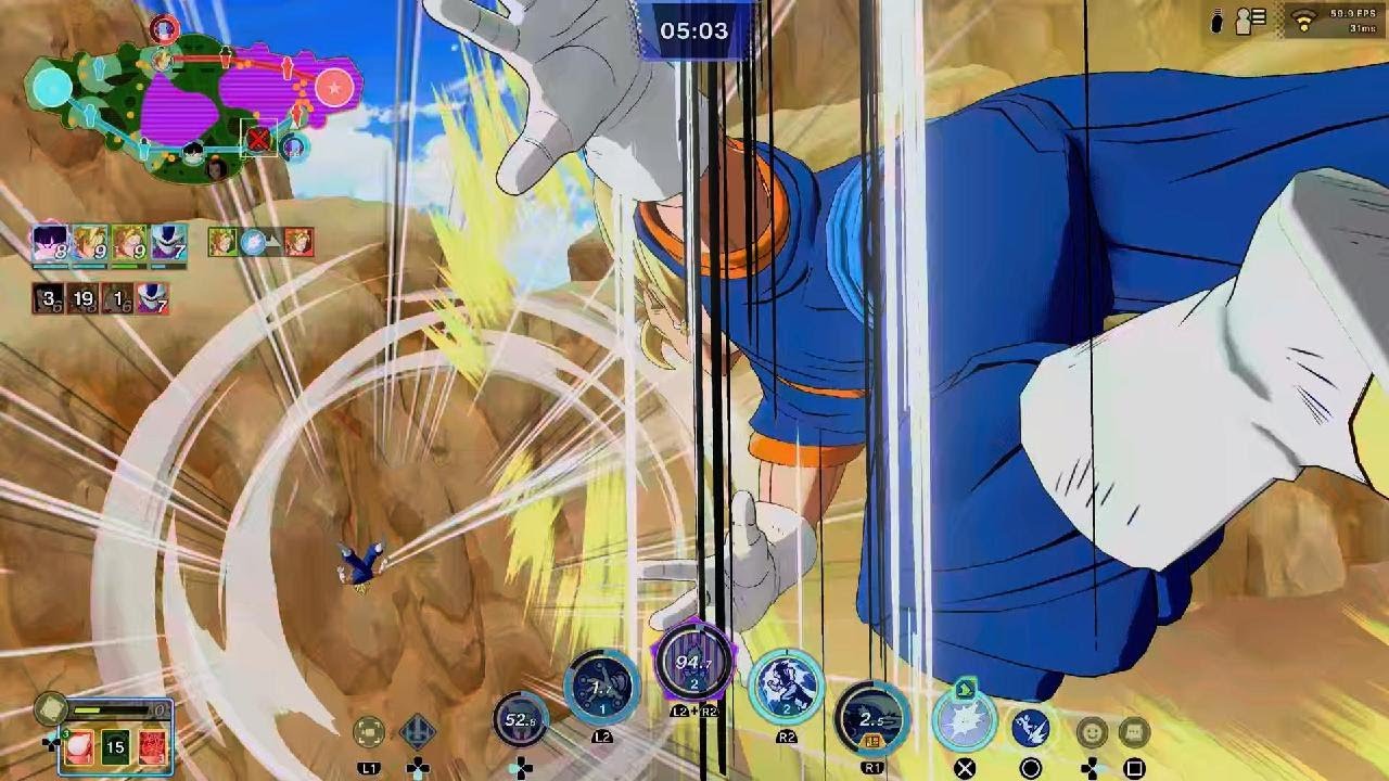 Fightin THE IRONCANE`s vegito vs my own