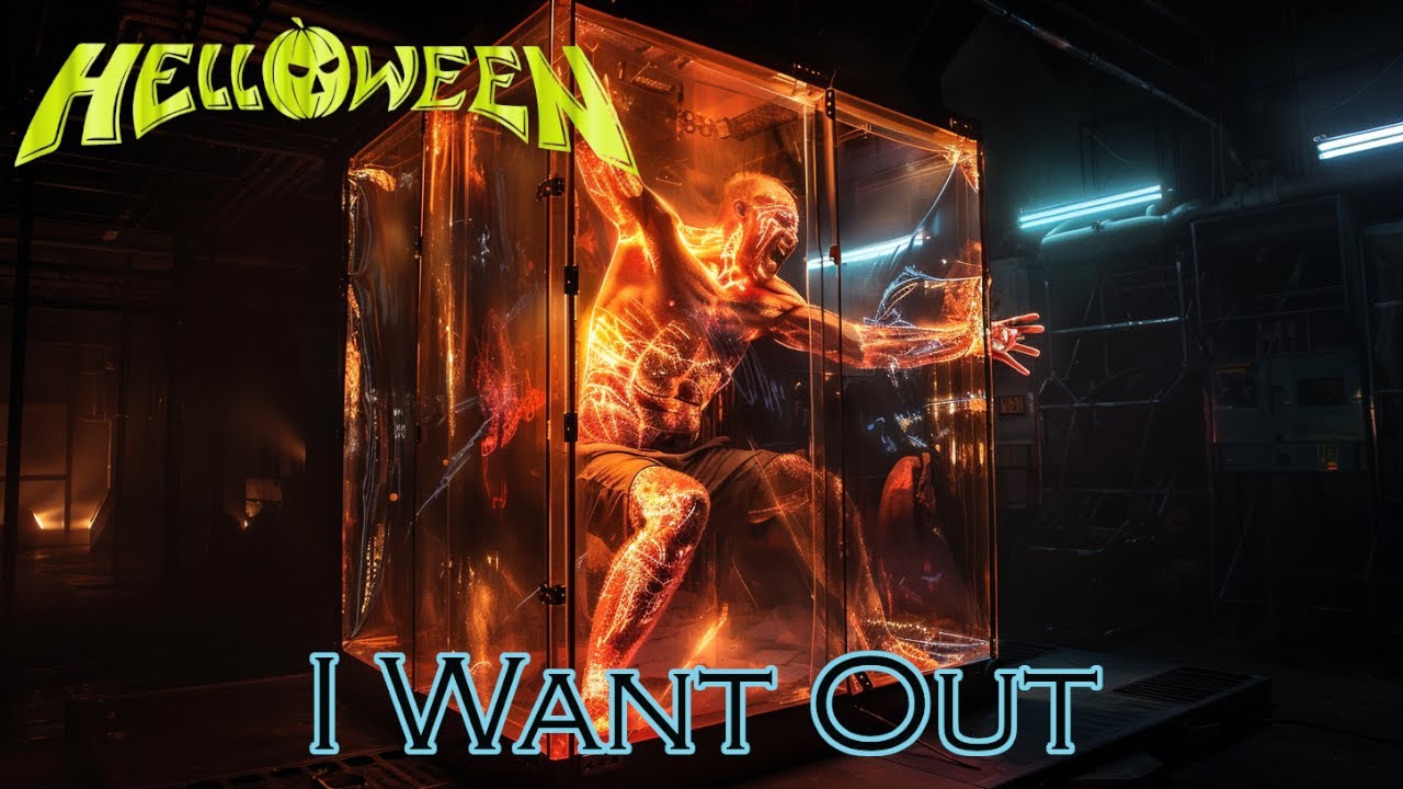 I Want Out от Helloween - тексты в виде сгенерированных искусственным ИИ (Субтитры на русском)