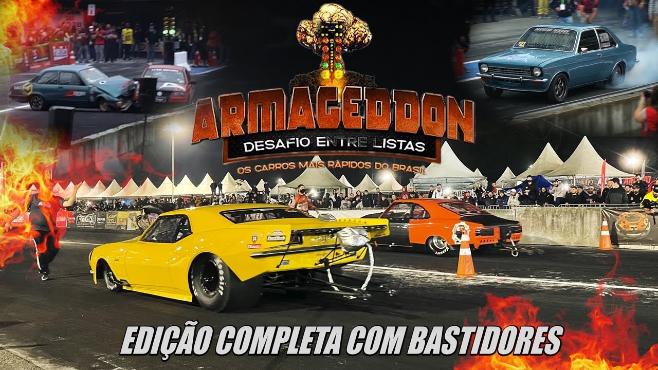 BATIDAS,SUSTOS,ACELERADAS MOSTRANDO TODOS OS DETALHES DOS CARROS MAIS RÁPIDOS DO BRASIL- ARMAGEDDON!