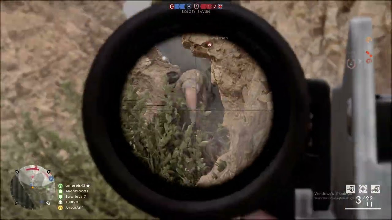 Zahit Bizi Tan Eyleme - Battlefield 1 Alçıtepe