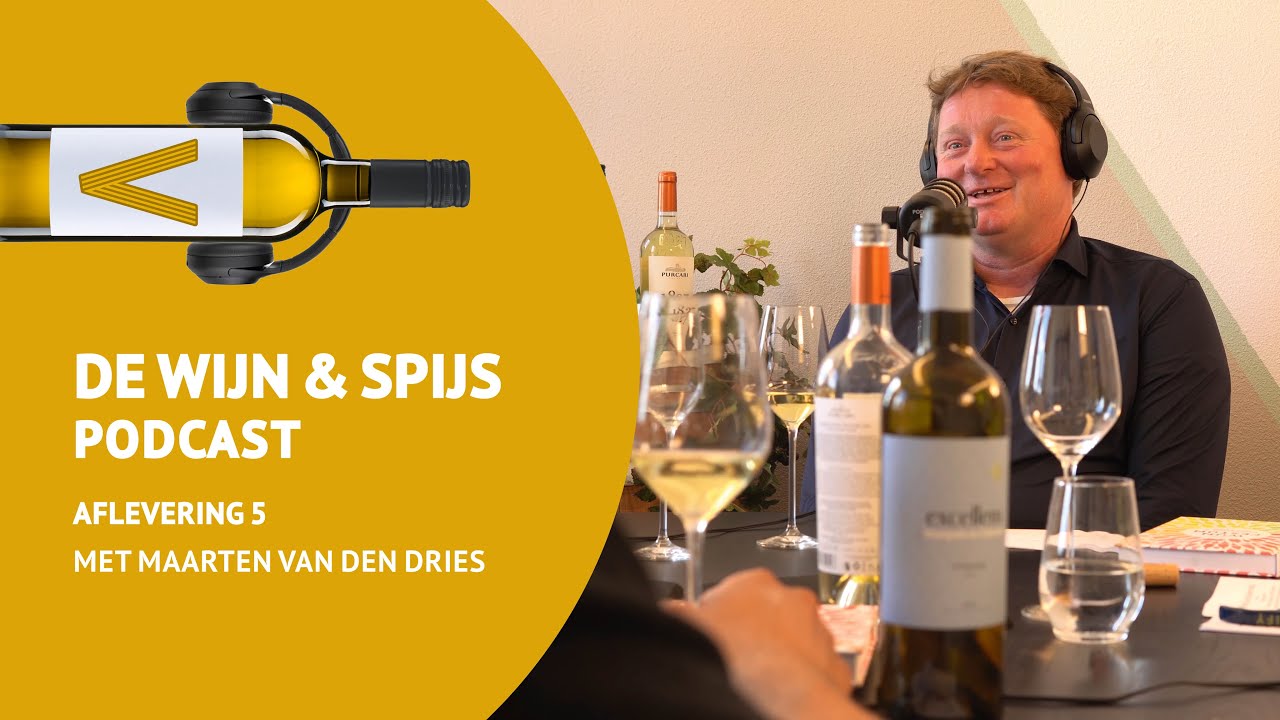 Wijn & Spijs Podcast: aflevering 5 met register vinoloog Maarten van den Vries