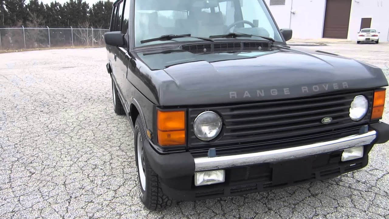 ** SUPER CLEAN & SOLID !!! ** 1993 LAND ROVER RANGE ROVER LWB ** SOLD !!