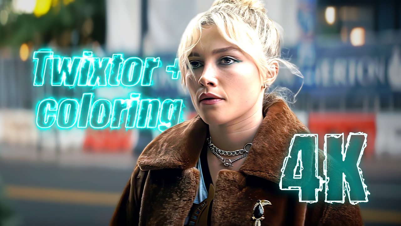 Yelena Belova in Hawkeye 4K Twixtor Scenepack with Coloring for edits (MEGA)