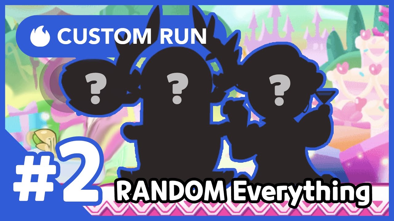 CookieRun Ovenbreak - Custom Run but Random Everything! #2