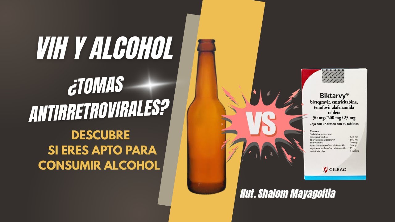 VIH&Alcohol: ¿Sabes si puedes tomar alcohol?🍷 te explico que pacientes son aptos .
