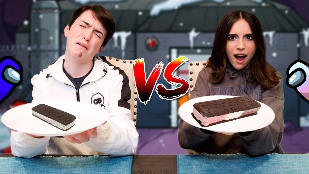AMONG US FOOD vs REAL FOOD!! (Astronaut Food Challenge)