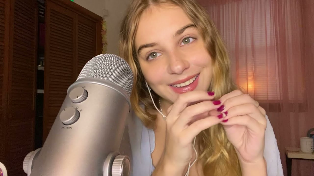 ASMR fast and aggressive unpredictable triggers + tapping, personal attention and whispering