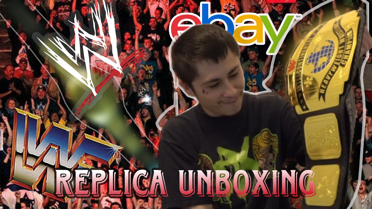 $90 Ebay WWE Replica Belt Unboxing!! MY FIRST EVER REPLICA