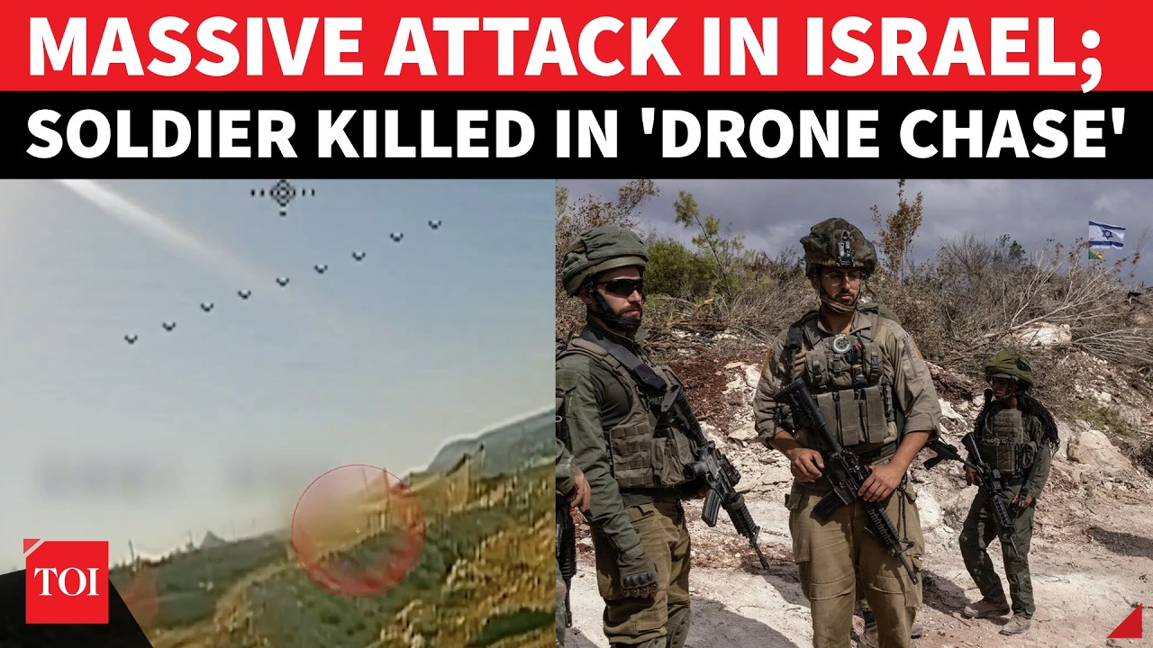 BOOM! Iran Ally's Deadly Attack In Israel; Soldier Killed While 'Fleeing' Drone Chase | Watch