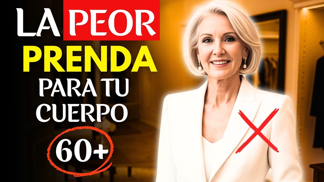 🚨 Estas Son Las 9 Prendas Que DESTROZAN TU FIGURA A Los 60+
