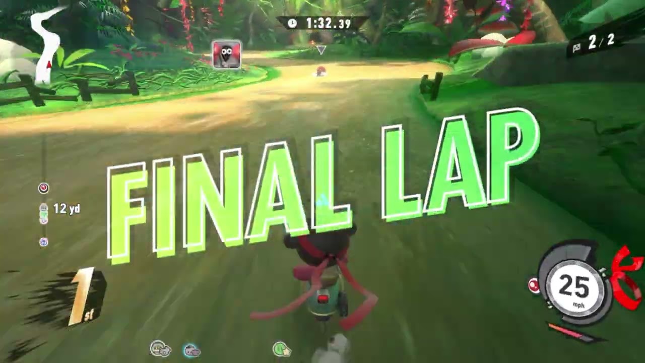 Kirby Air Riders - Air Ride: Cavernous Corners with Waddle Doo (Laps Mode)