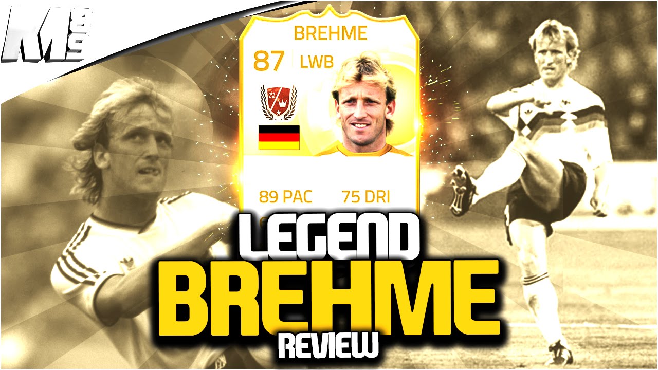 FIFA 15 LEGEND BREHME REVIEW (87) FIFA 15 Ultimate Team Player Review + In Game Stats