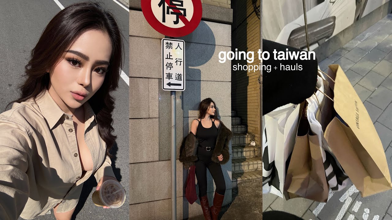 shopping dates, hauls & flying to taiwan with my boyfriend.