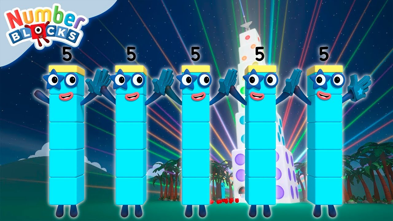 Vamos Dançar! Edição Numberblocks 🕺| Aprenda a Contar para Crianças | Desenho Animado com Números