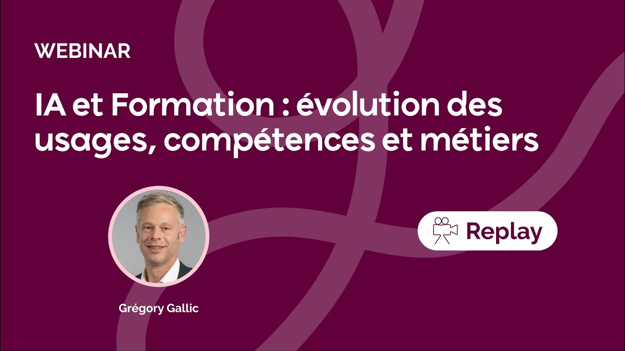 IA et formation : évolution des usages, compétences et métiers