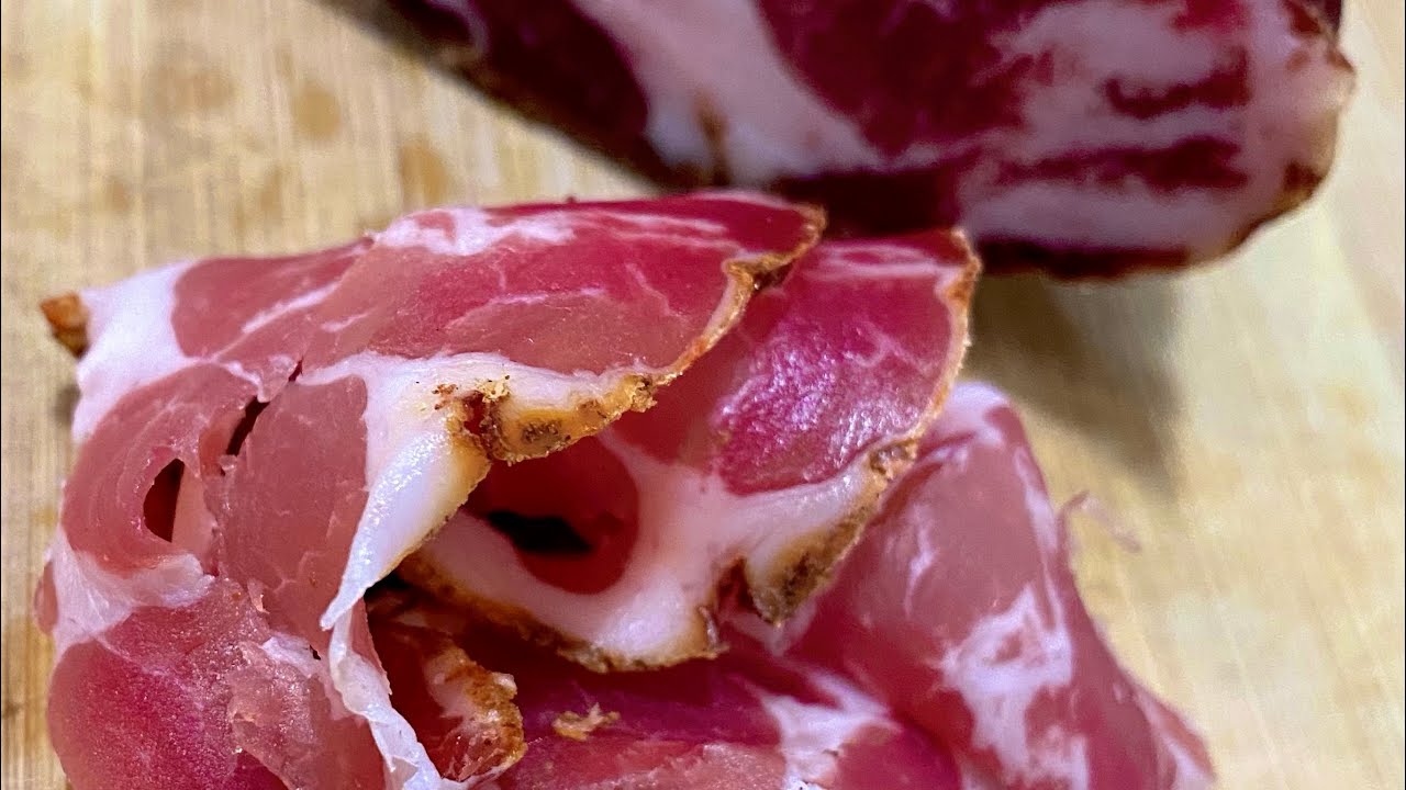 How to remove a Coppa muscle from a pork shoulder butt roast to make Capicola￼