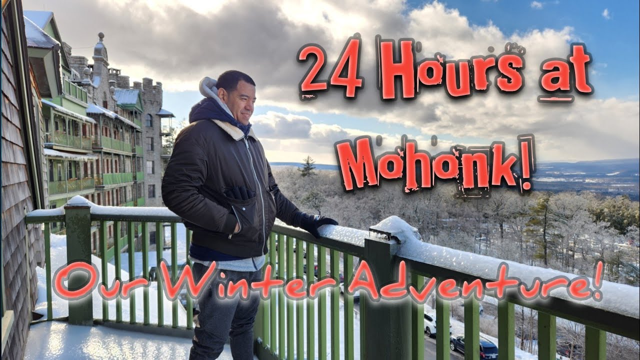 24 Hours of Winter Magic at Mohonk Mountain House ❄️ | Snow Tubing, Ice Skating & More!