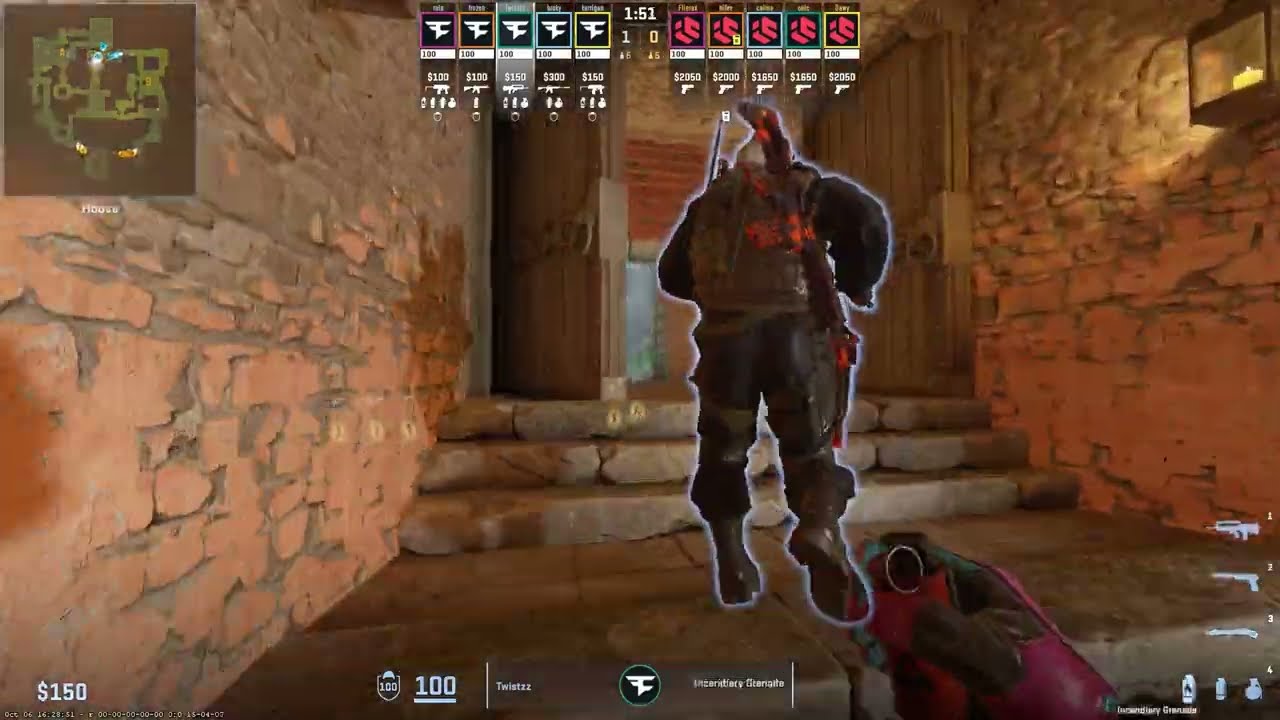 CS2 POV Demo FaZe Twistzz (22/10) vs Inner Circle (de_ancient) @ ESL Pro League Season 22