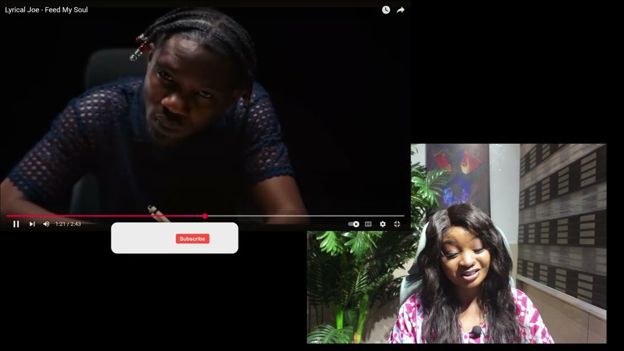 NAIJA BABE REACTS// Lyrical Joe -Feed My Soul //SO RAW AND EMOTIONAL!!!