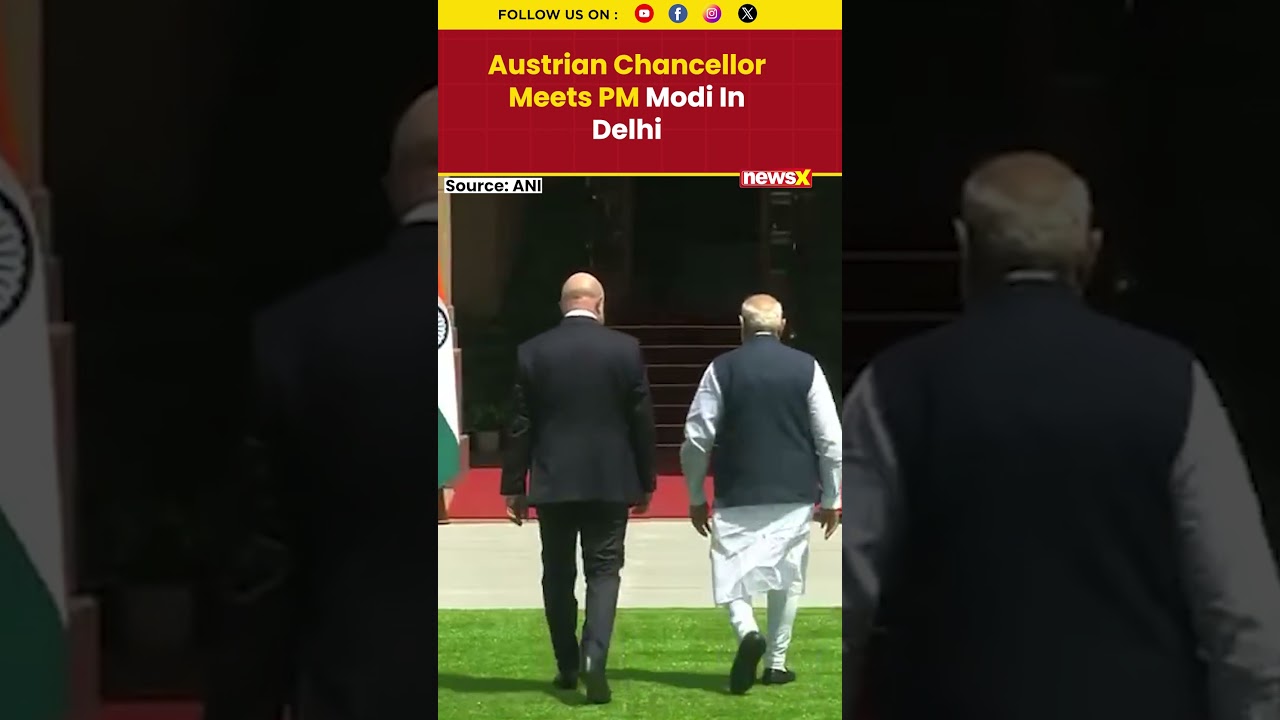 PM Modi and Austrian Chancellor Christian Stocker Hold Bilateral Talks in Delhi