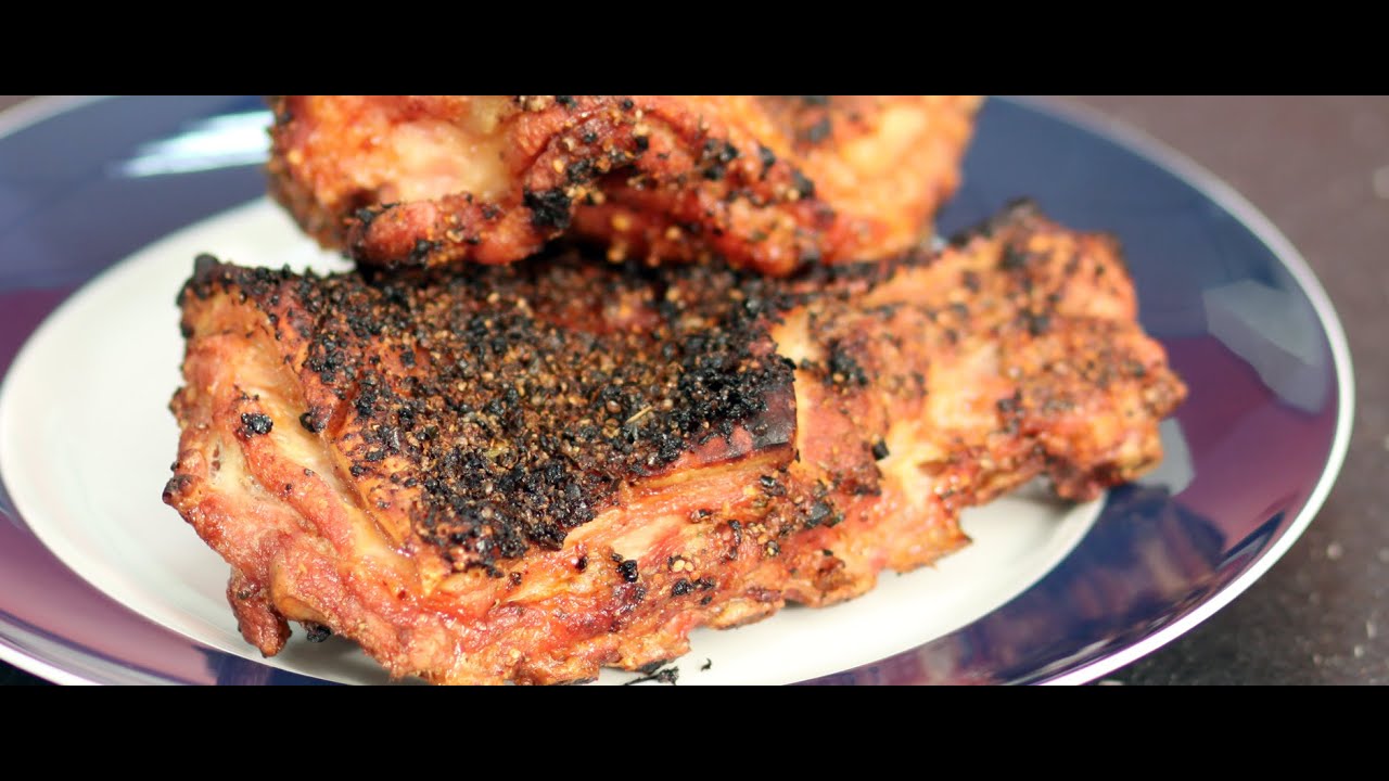 BBQ-Spanferkel-Bauch vom Grill (Rostkost.de)