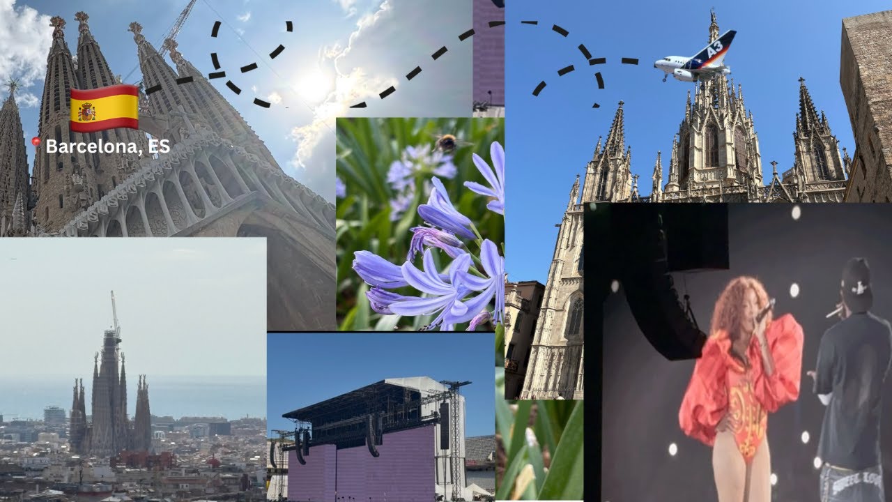 Going to BARCELONA + seeing the GNX Tour LIVE!! (VLOG)