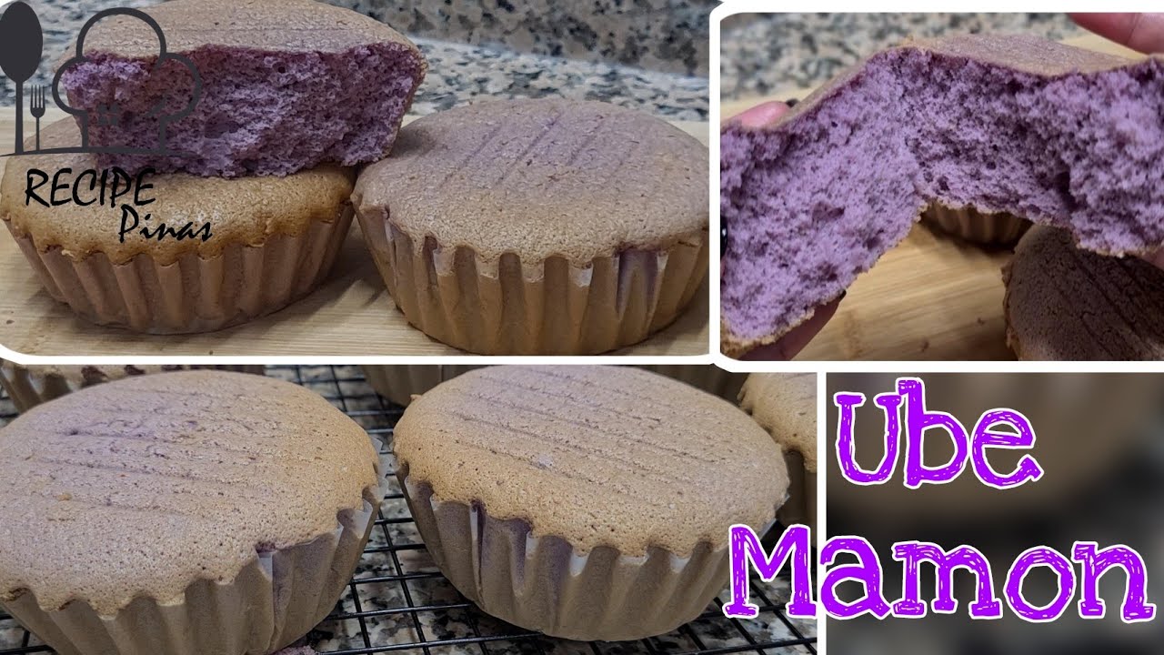 UBE MAMON | How to make Ube Mamon Cake | Recipe Pinas