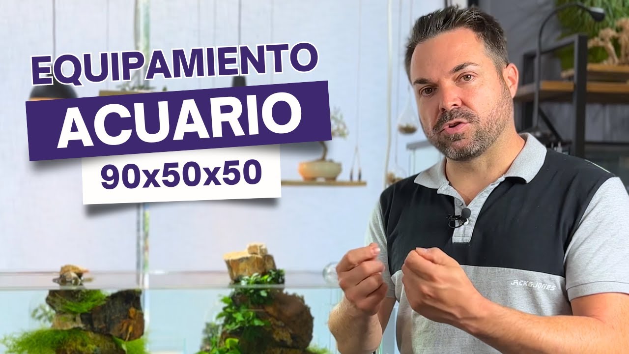 🥃 Equipamiento de un Acuario PLANTADO de 90x50x50 🌿🪴🌱