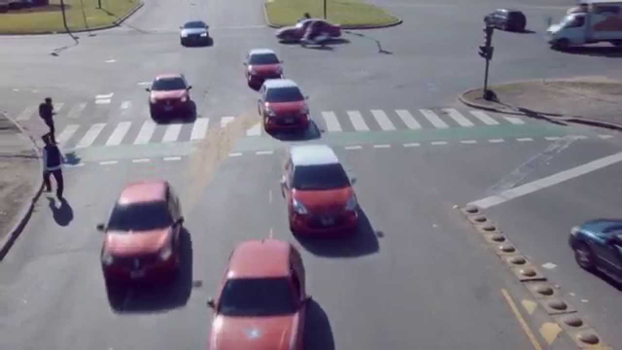 Autonomous Intersection in Action