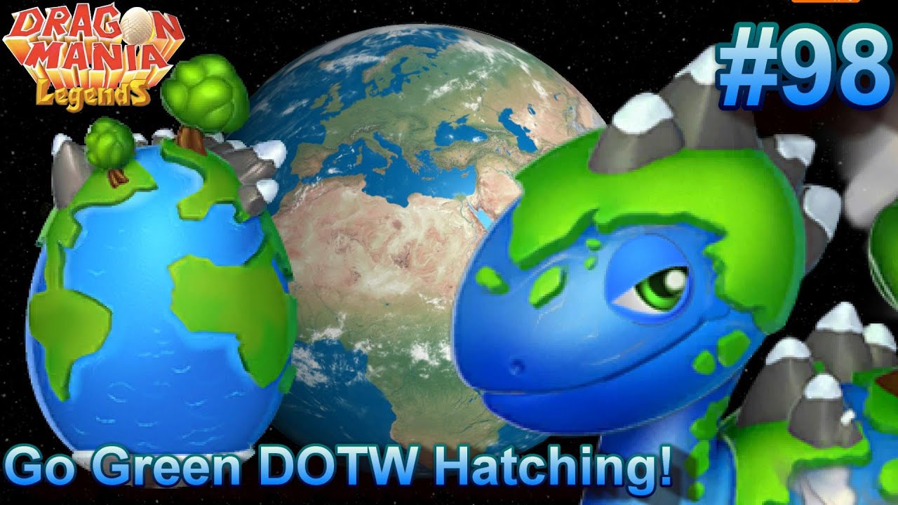 Go Green DOTW Hatching! - Dragon Mania Legends #98