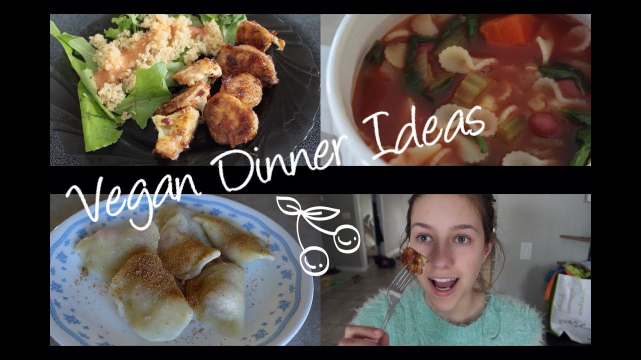 3 Vegan Dinner Recipes. Healthy and Delicious!