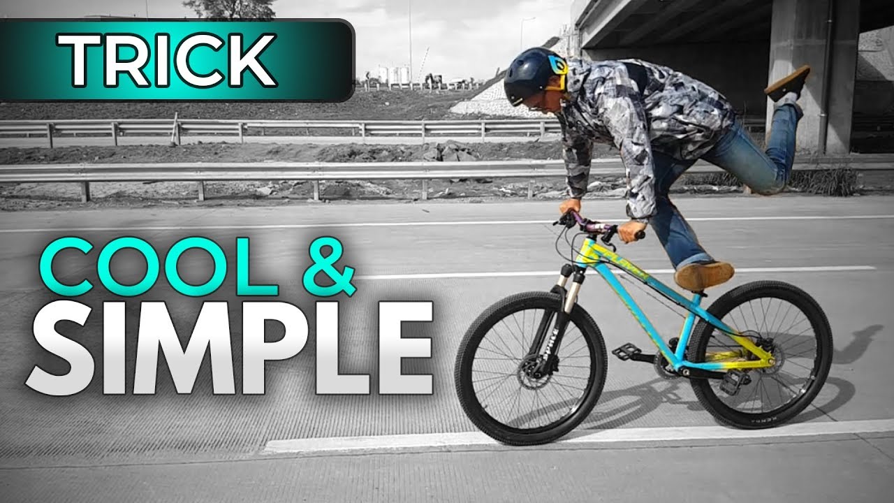 LEVEL PEMULA!!! 3 Trik Freestyle MTB Keren // Fakie, Backward, No Foot