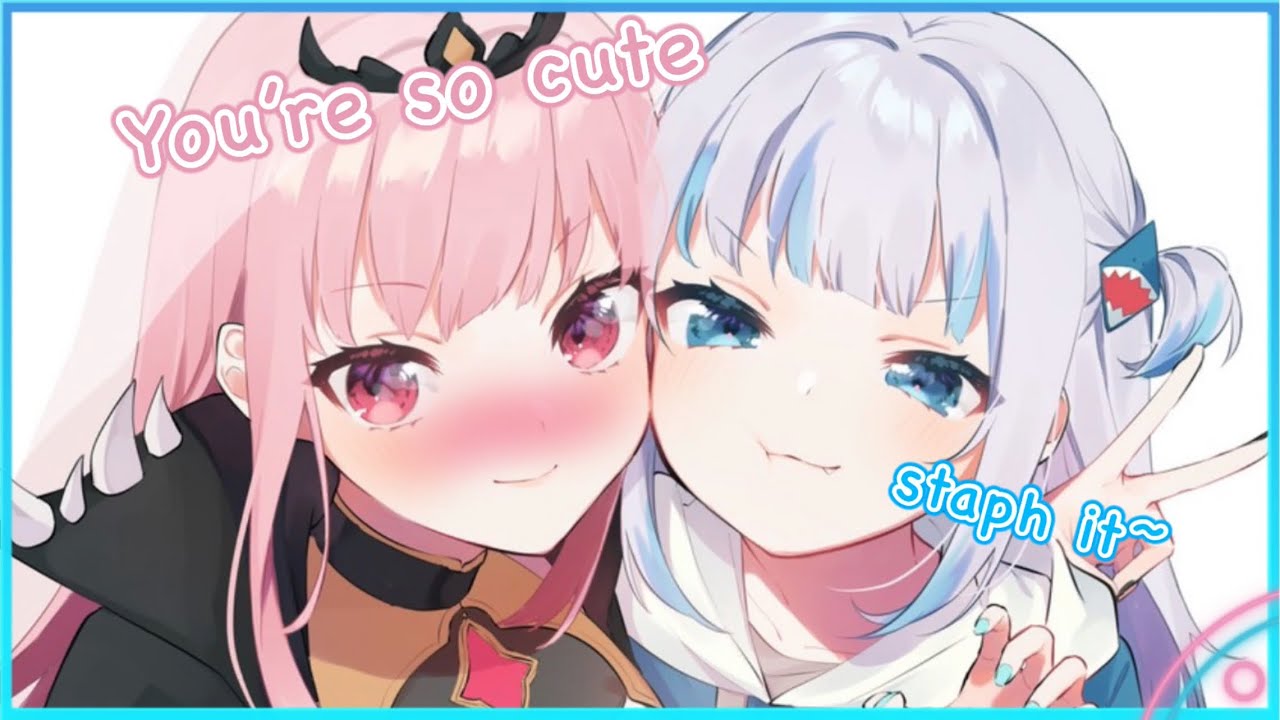 Calli can’t help it and kept calling Gura CUTE