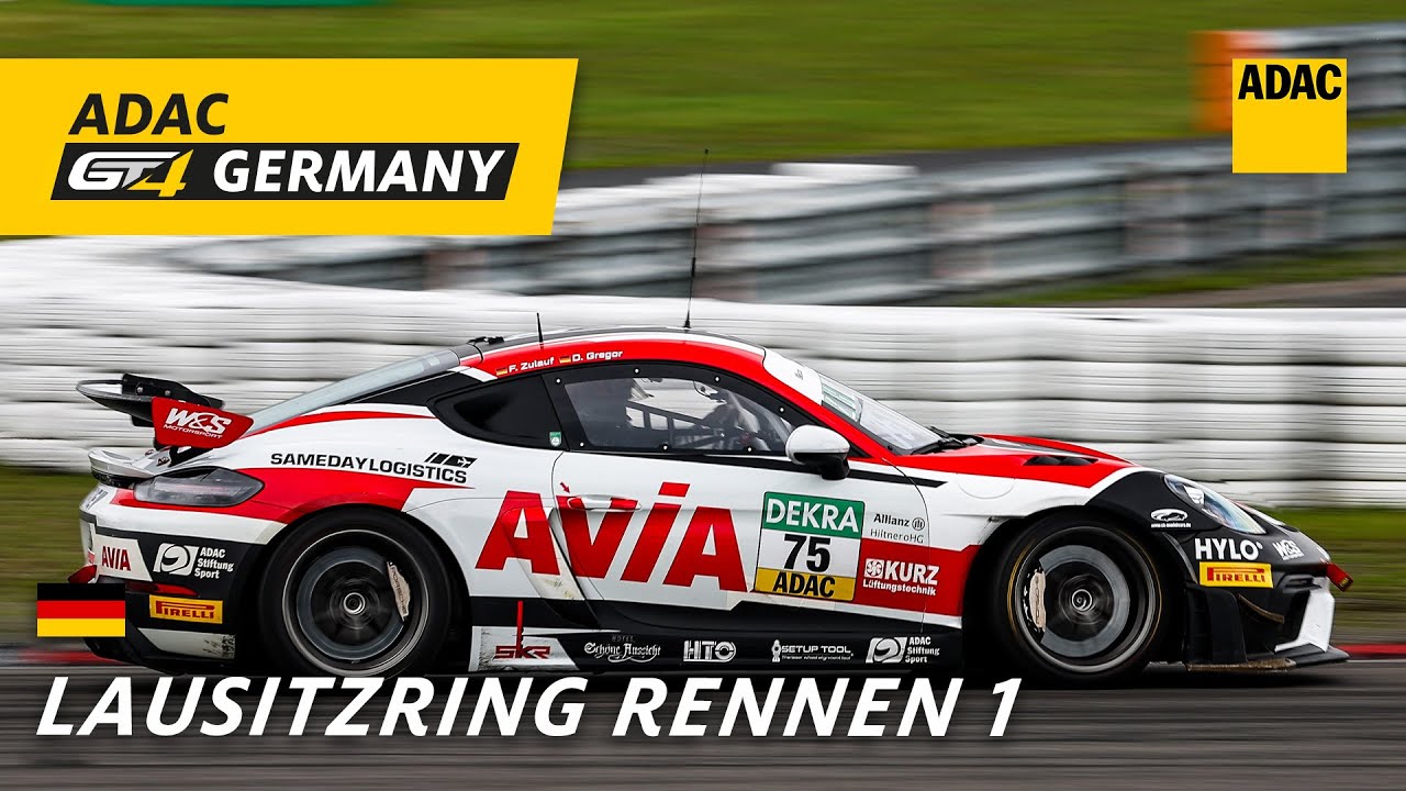 ADAC GT4 Germany Lausitzring 2023 | Re-Live Rennen 1 | Deutsch