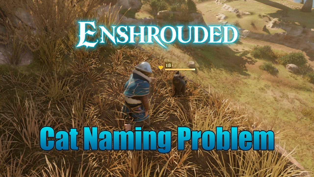 Cat Naming Problem | The Black Cat | Enshrouded