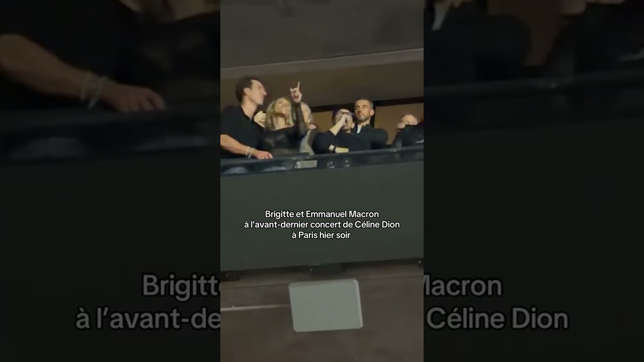 #celinedion #macron #paris #emmanuelmacron #brigittemacron