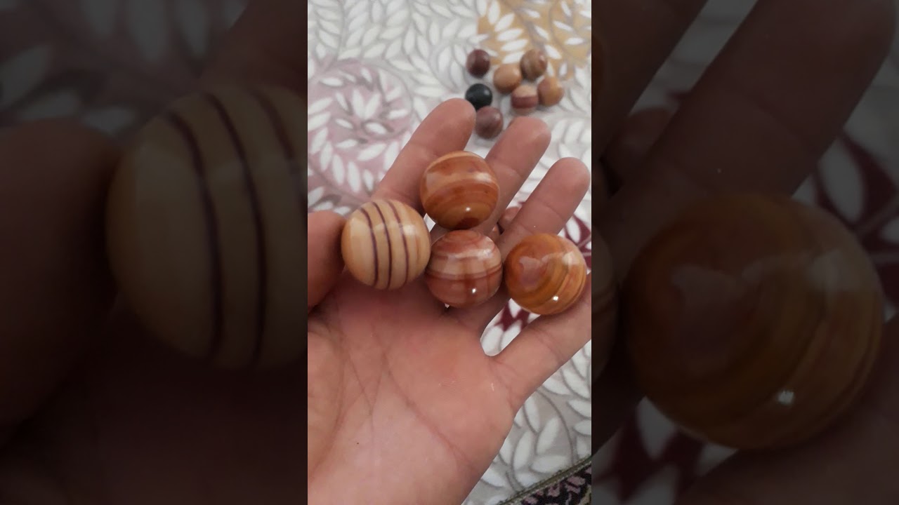 Taş gülle el emeği göz nuru