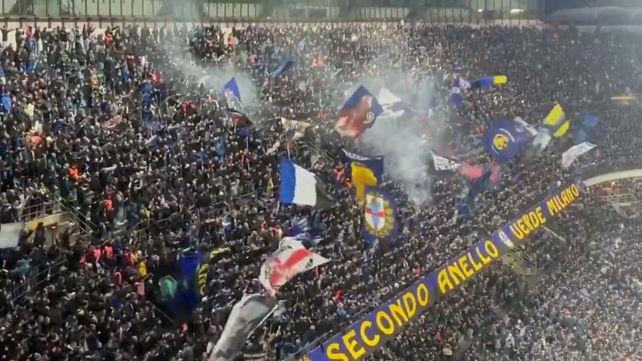 CURVA NORD MILANO CONTRO I GOBBO SCUMBAGS || JUVE MERDA contro FC Internazionale Milano (14.02.26)