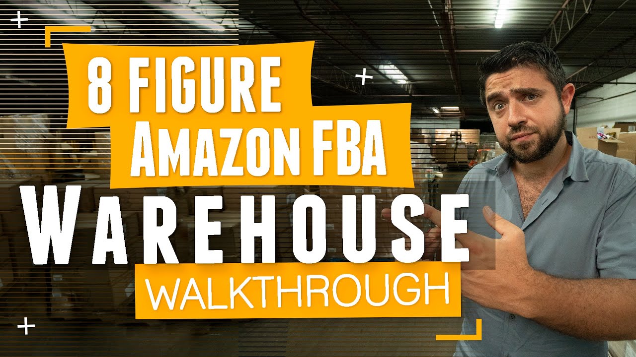 Walkthrough of an 8 Figure 3rd Party Amazon Sellers Warehouse | 🔥The FBA Machine