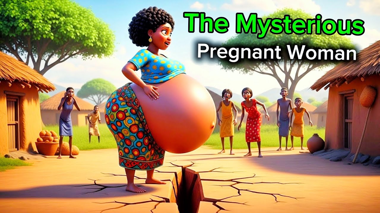 The Mysterious Pregnant Woman Who Appeared One Night 😳 #Folktales #storytime #story 